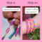 Colorful Loom Friendship bracelet - Kids Project image 7